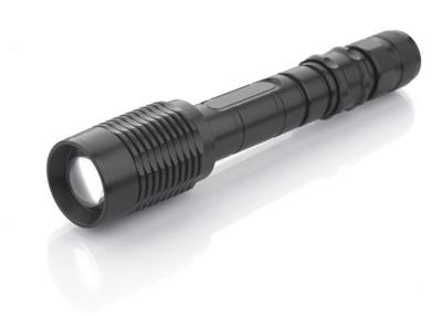 China 1300lm Flexible Waterproof Rechargeable LED Zoom Flashlight for Military for sale