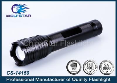 China 9AA Battery Cree LED Flashlight , Super Power 1300lumen Focused Tactical LED Torch for sale