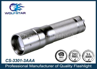 China Shock-proof Aluminum LED High Power Flashlight 170LM Aluminum Alloy for sale