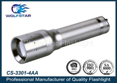 China 5 watt  High Power Aluminum LED Flashlight 180LM 4AA battery for sale