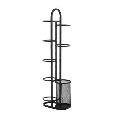 China Sustainable Multilayer Metal Ball Rack Sports Merchandise Storage Rack Basketball Football Volleyball Display Rack for sale