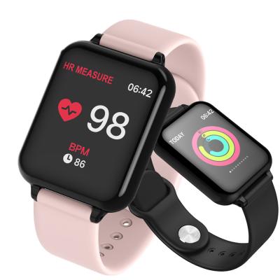 China Touch Screen Smart Watch Sport Heart Rate Blood Pressure Monitor Health Fitness Tracker Wrist Waterproof Smart Watch for sale