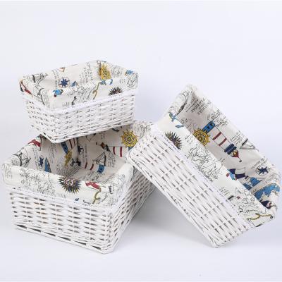 China China Willow Storage Weaving Basket Bread Storage Wicker Basket For Sale for sale