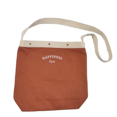 China Anti Theft Enviromentaly Friendly Cotton Cloth Bag Single Shoulder Bag Shopping Bag for sale