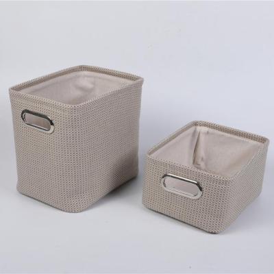 China High Quality Home Viable Cute Foldable Storage And Organization Fabric Storage Box for sale