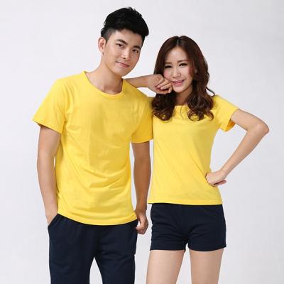 China Anti-Wrinkle Mens Cotton 100% Customized Solid Color Logo Tops Short Sleeve White T-Shirt for sale