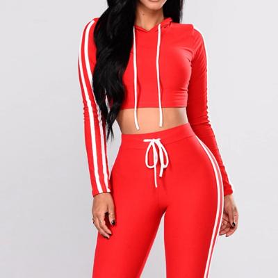 China Breathable Women Sports Wear Casual Hoodies Pants Suits Jogging Workout Gym Tracksuits for sale