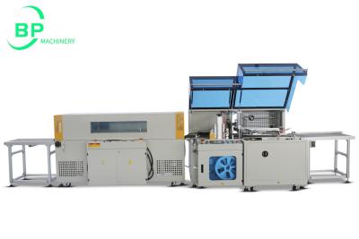 China Fully Automatic edge sealer and Pof Heat Shrink Film Packing And Wrapping Machine for sale