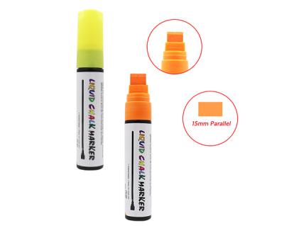 China Kid Safe 15mm Chalk Marker Water Based Non Toxic Erasable Marker for sale