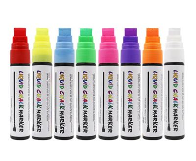 China Paint Pens Wholesale Fluorescent Dry Erase Markers 15mm Liquid Chalk Markers for sale