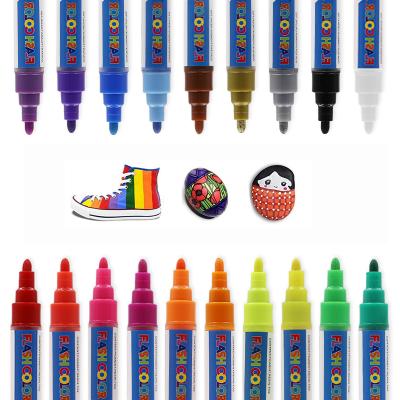 China Erasing Liquid Chalk Marker Does Not Dry Quickly Paint Permanent Marker Pens For Shoes for sale