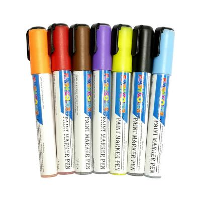 China Quick Dry Paint Pen Permanent Waterproof Marker Pen for Shoes, T-shirt and Bag L13.9cm*W1.6cm for sale