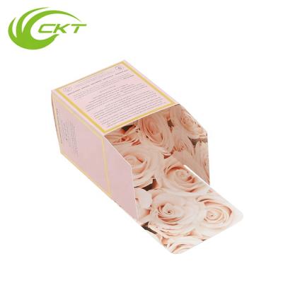 China Recycled Materials Custom Branded Design Cardboard Auto Lock Paper Wholesale Perfume Bottle Packaging Box for sale