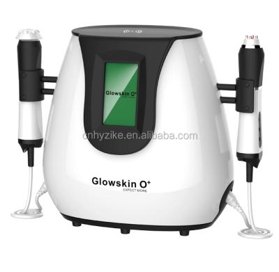 China Pigment Removal 2 in 1 Portable Acne Facial Treatment Ultrasound RF Skin Care Glowskin CO2 Oxygen Therapy Machine For Sale for sale