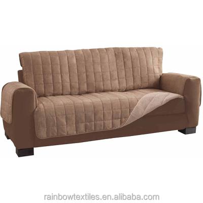 China Simple universal quilted sofa protector made in china for sale