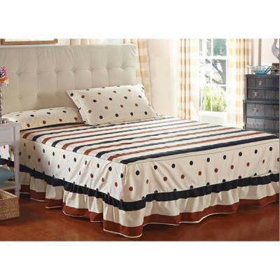 China Dyed/Dye Printing/Scatter Printing/Heat Transfer Printing Customized Queen Size Bed Skirt Home Set for sale