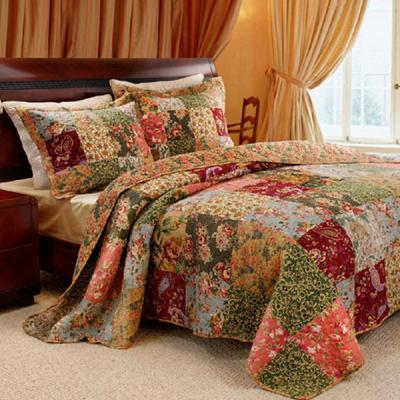 China Best Chinese Home Selling Polyester Patchwork Quilt for sale