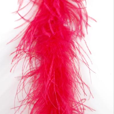 China Party Decoration Cheap Red Ostrich Feather Boa for sale