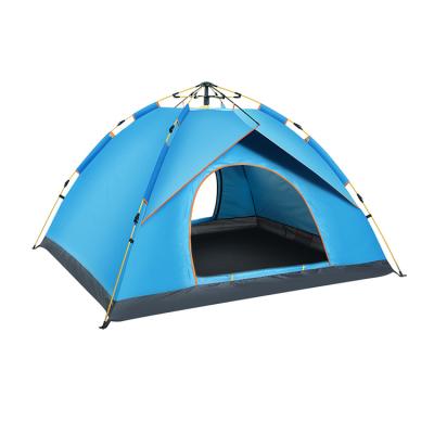 China Outdoor Double Layer Tent Waterproof UV Protection Automatic Quick Opening Portable Camping Tent for sale