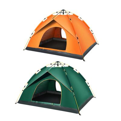 China Rainproof Waterproof 3-4 Person Pop Up Tent Automatic Tents Camping Outdoor Military Tents for sale