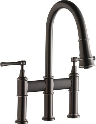 China Modern Double Deck Kitchen Faucet Two Handle for sale