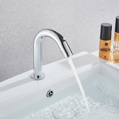 China Battery Metered Electric Taps Basin Faucets for sale