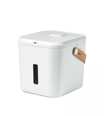 China Smart Stored Pet Vacuum Food Storage Bucket Cat Food Sealed Large Capacity Vacuum Storage Moisture Proof Bucket For Pet Cat for sale