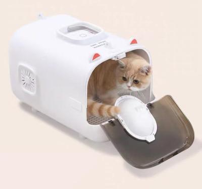 China New Design Pet Carrier Bag Capsule Transparent Breathable Smart Cat Carrier Backpack Window for sale