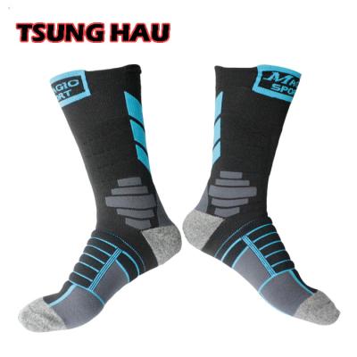 China Antibacterial Cushioned Arch Support Crew Socks for sale