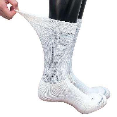 China Anti-Bacterial Arch Support Knee High Diabetic Socks for sale