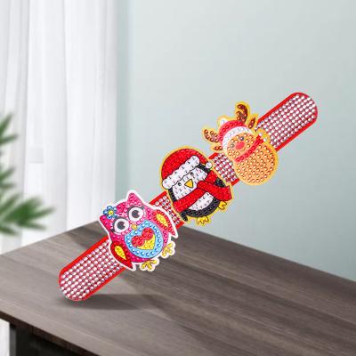 China 2022 New Eco DIY Diamond Painting Open Children's Animal Adjustable Bracelet for sale