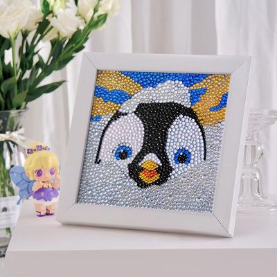 China KOREAN Hot Selling Characters 15*15cm Cartoon Animals 5D DIY Diamond Painting Kids DIY Toy Gift for sale