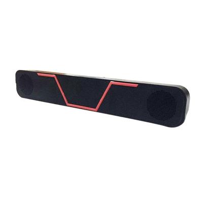 China NO 2.0 Channel Multimedia USB Speaker A68 (Black And Red) Sound Box for sale