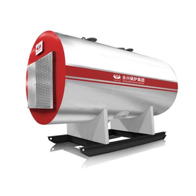 China Factory Horizontal Supply Industrial Steam Generator Boiler Electric Heating Price 6000 Kg For Plantain Chips Production for sale