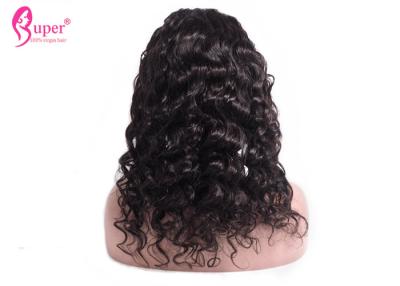 China Loose Wavy Full Lace Remy Human Hair Wigs Cuticle Aligned Steamed 8A 11A for sale