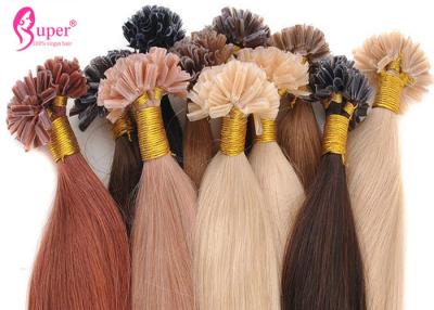 China 100% Pure Peruvian Unprocessed Virgin Remy Hair U Tip Hair Extensions for sale