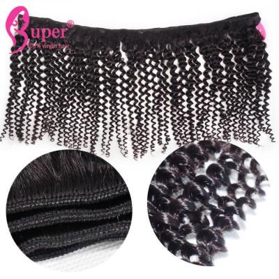 China Virgin Malaysian Kinky Curly Hair 100% Cuticle Aligned 11a Grade for sale