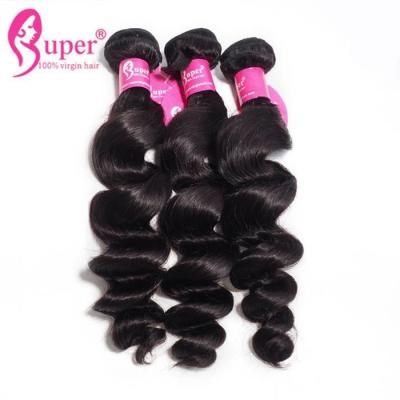 China Extensiones puras/del pelo de Remy del indio de la Virgen tramas naturales dibujadas doble del pelo en venta