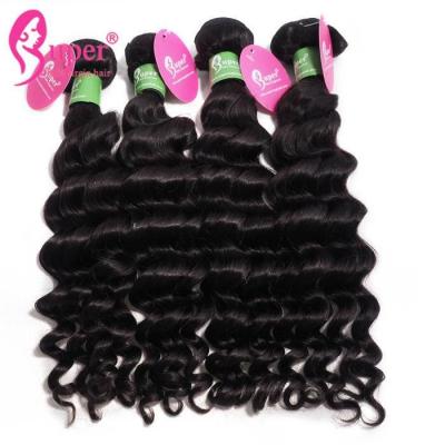 China Vertimiento mínimo libre del indio de Remy del pelo de las extensiones del enredo profundo eurasiático suave de la onda en venta