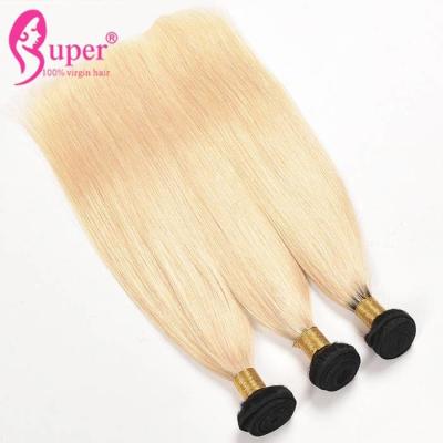 China Extensiones rubias rectas del pelo de Ombre/extensiones Sydney del pelo de la armadura en venta