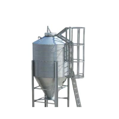 China Multiplication Silo Galvanized Feed Storage Silo Pig Poultry Chicken Animal Feed Storage Silo for sale