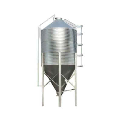 China Breeding Silos Customized Poultry Farm Chicken House Pig House Silos Bins Feeding Cattle Animal Grain Feed Storage Silo for sale