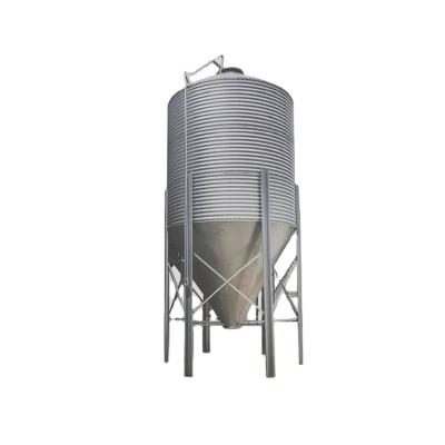 China Multiplying Silos Factory Price Corn Grain Poultry Feed Bins Small Capacity Wheat Silo Transport Silo 20 Ton Poultry Feed Pellets Grains for sale