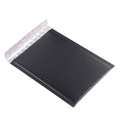 China Strong Adhesive/Shock-resistance/Waterproof/Nice Lining Matt Black Mailer Poly Bubble Padded Envelope Self Seal Printing Bags For Clothing for sale