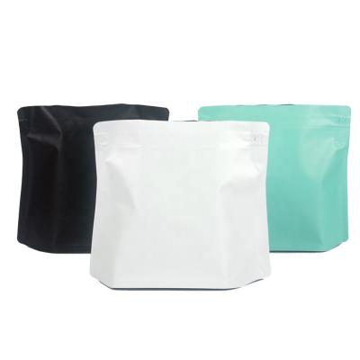 China Matt Finished Diamond Moisture Proof Stand Up Zipper Pouch For Food Packaging for sale