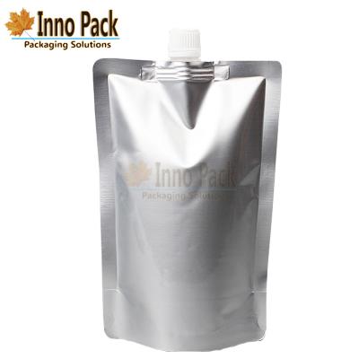 China Moisture Proof Barrier Feature Aluminum Foil Material Sprung Pouch for sale