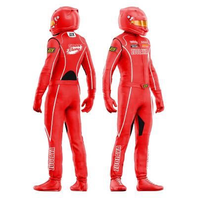 China Anti-UV Kids and Adults Go Karts Racing Suit Nascar Automobile Clothing Children Racing Suit Overall Motorbike Motorcycle Racing Suit for sale