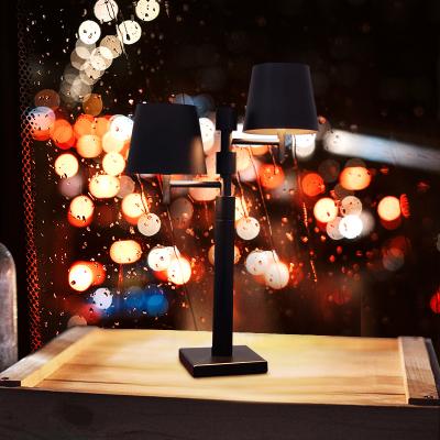 China Modern Design Double Head Table Lamps LED Modern Table Lamps Nordic Luxury Home Decor for sale