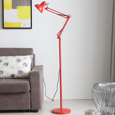 China Modern American Classic Minimalist Iron Floor Lamp Adjustable Home Decor Floor Light for sale