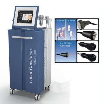 China 40KHz Cavitation 6 Polar RF Vacuum Lipo Laser Slimming Instrument Non Surgical for sale